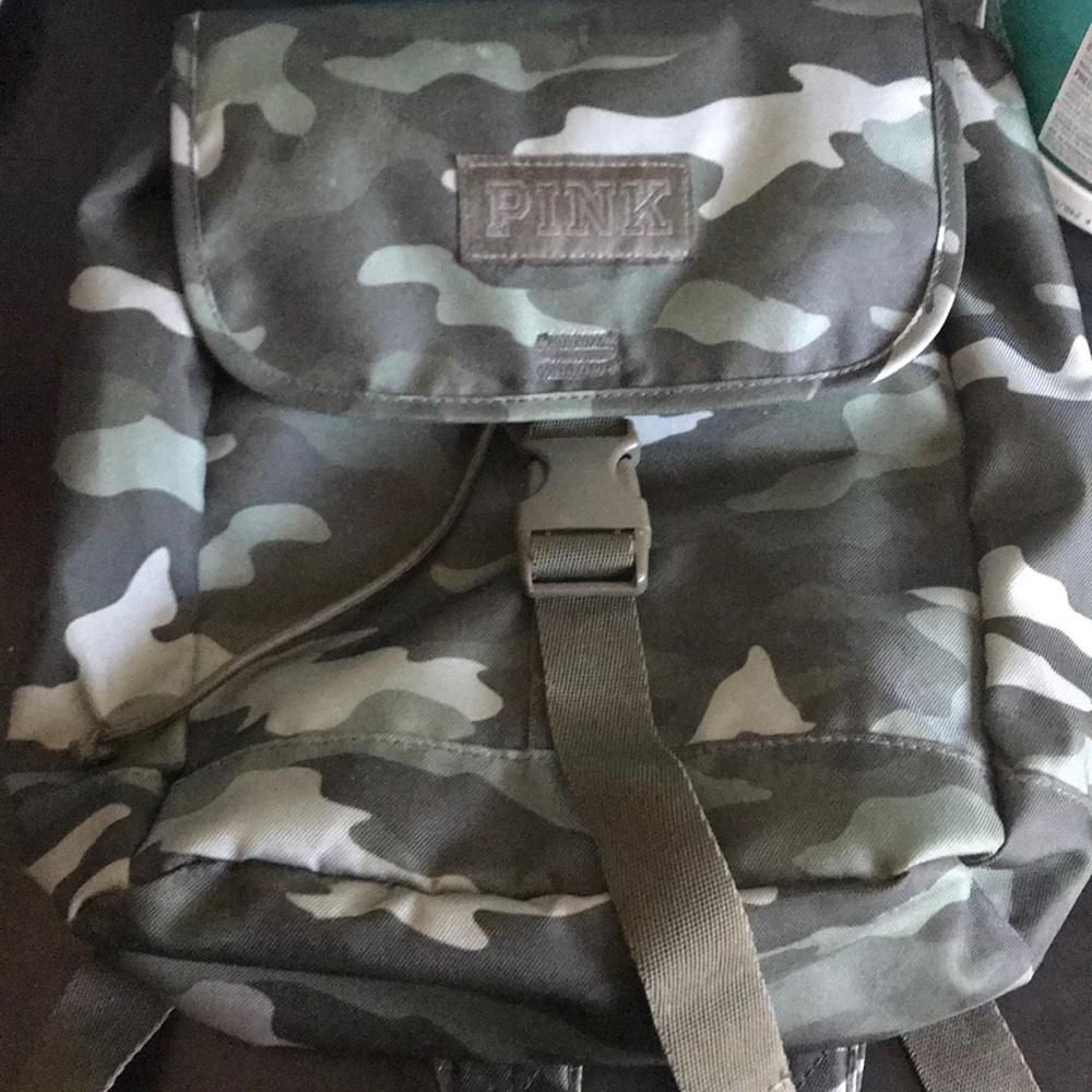 camo patern mini backpack